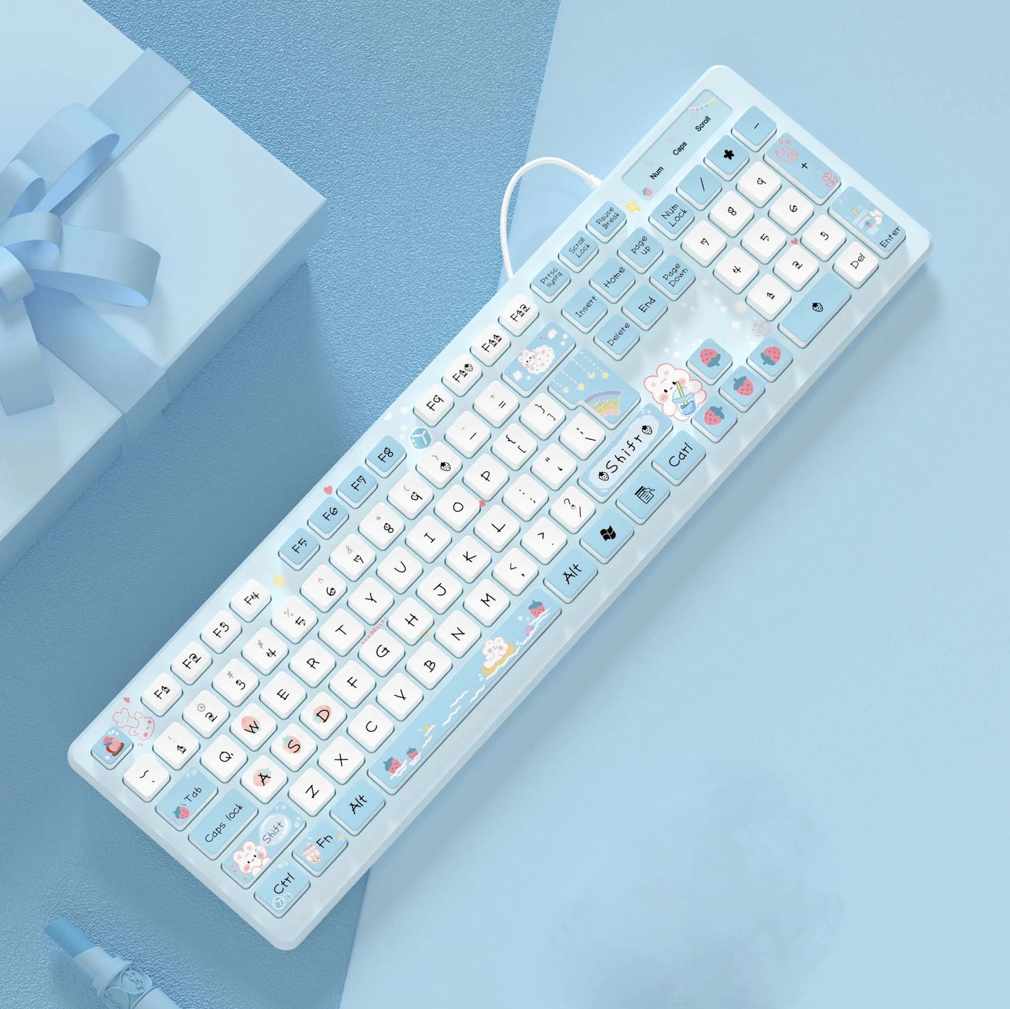 Gaming Keyboard With Mute Click